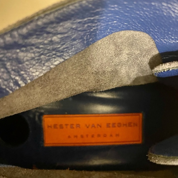 Men’s Hester Van Eeghen chukka boots gray suede size 39 lace up white sole - Picture 5 of 9